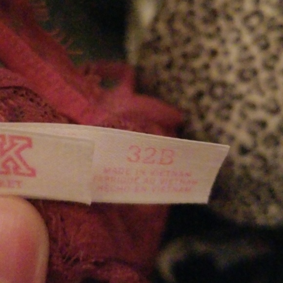 Pink VS Lace Push Up - Picture 3 of 3